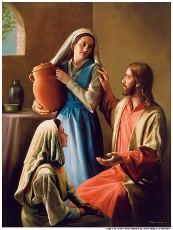Mary Martha Jesus Mormon Mary Martha Jesus Mormon